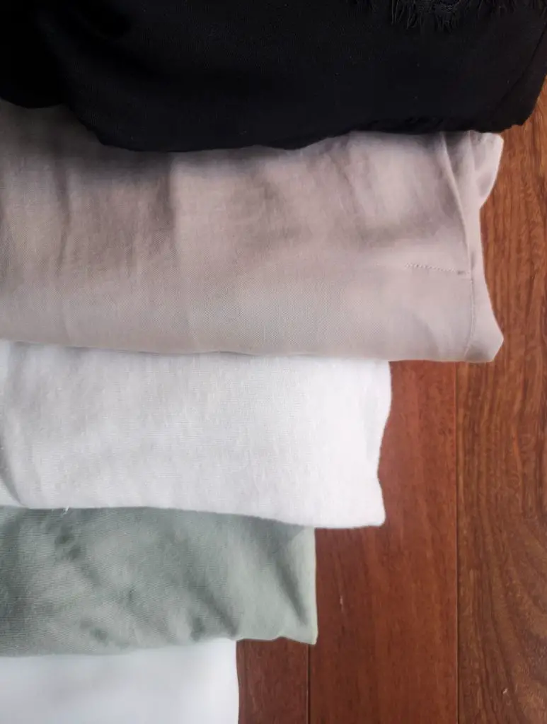 common clothing materials